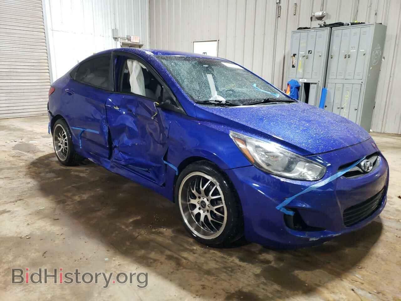 2013 HYUNDAI ACCENT - VIN: KMHCT4AE7DU557598 - Фото 4
