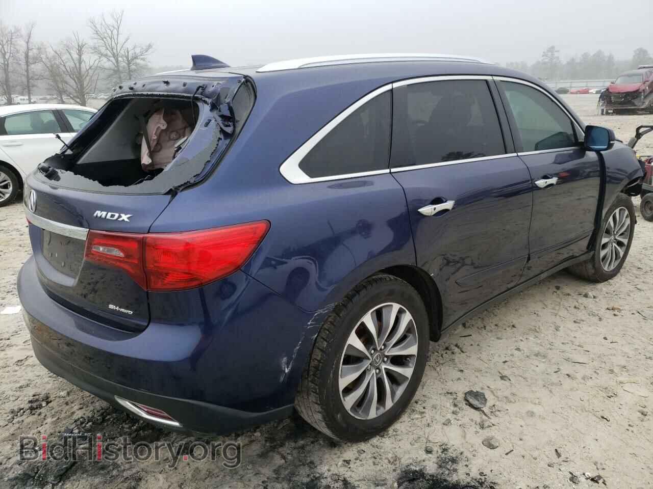 2014 ACURA MDX - VIN: 5FRYD4H43EB005741 - Фото 4