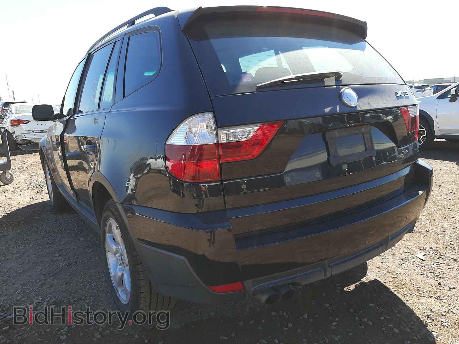 2007 BMW X3 - VIN: WBXPC93437WF03639 - Фото 3