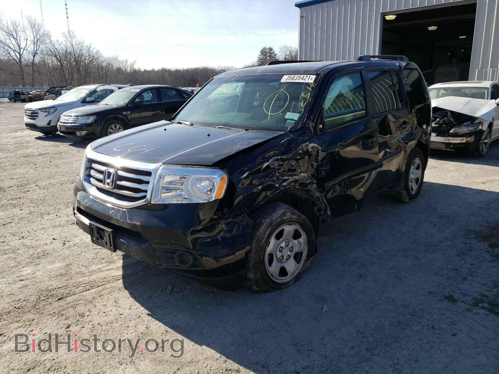 2015 HONDA PILOT - VIN: 5FNYF4H28FB006752 - Фото 2