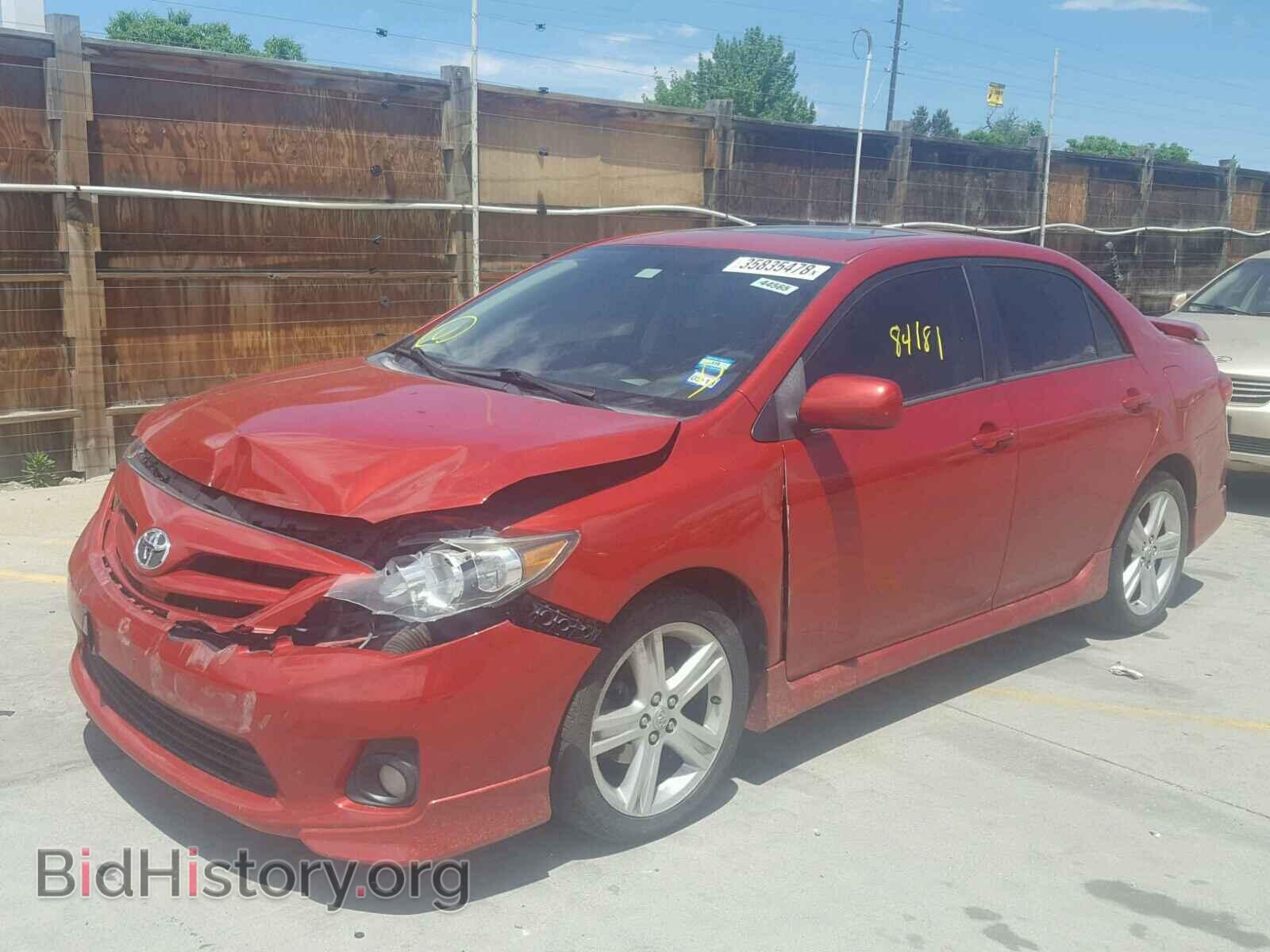 2013 TOYOTA COROLLA BA - VIN: 5YFBU4EEXDP116696 - Фото 2
