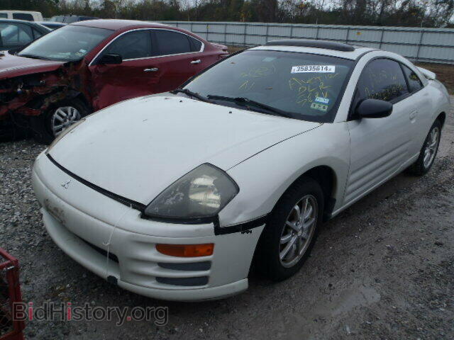 2002 MITSUBISHI ECLIPSE - VIN: 4A3AC44G82E057771 - Фото 2