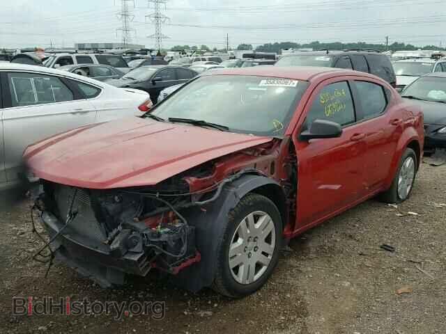 2014 DODGE AVENGER - VIN: 1C3CDZAB1EN190640 - Фото 2