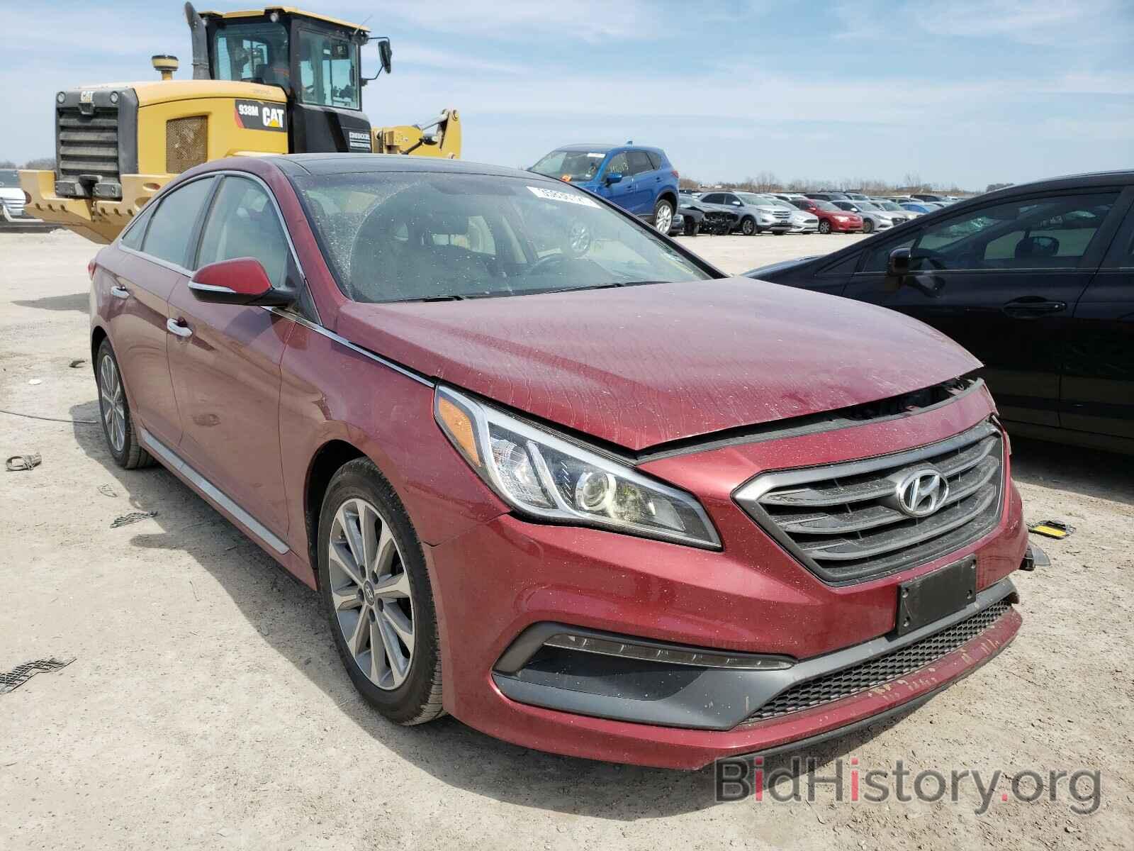 Фотография 5NPE34AF6GH423461 - HYUNDAI SONATA 2016