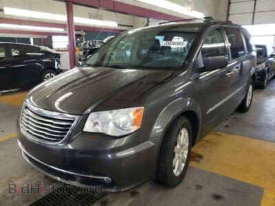 2015 Chrysler MINIVAN Town & COU, gray — VIN 2C4RC1BG8FR662521, Copart
