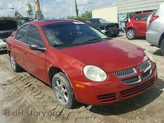 Photo 1B3ES56C05D106514 - DODGE NEON 2005