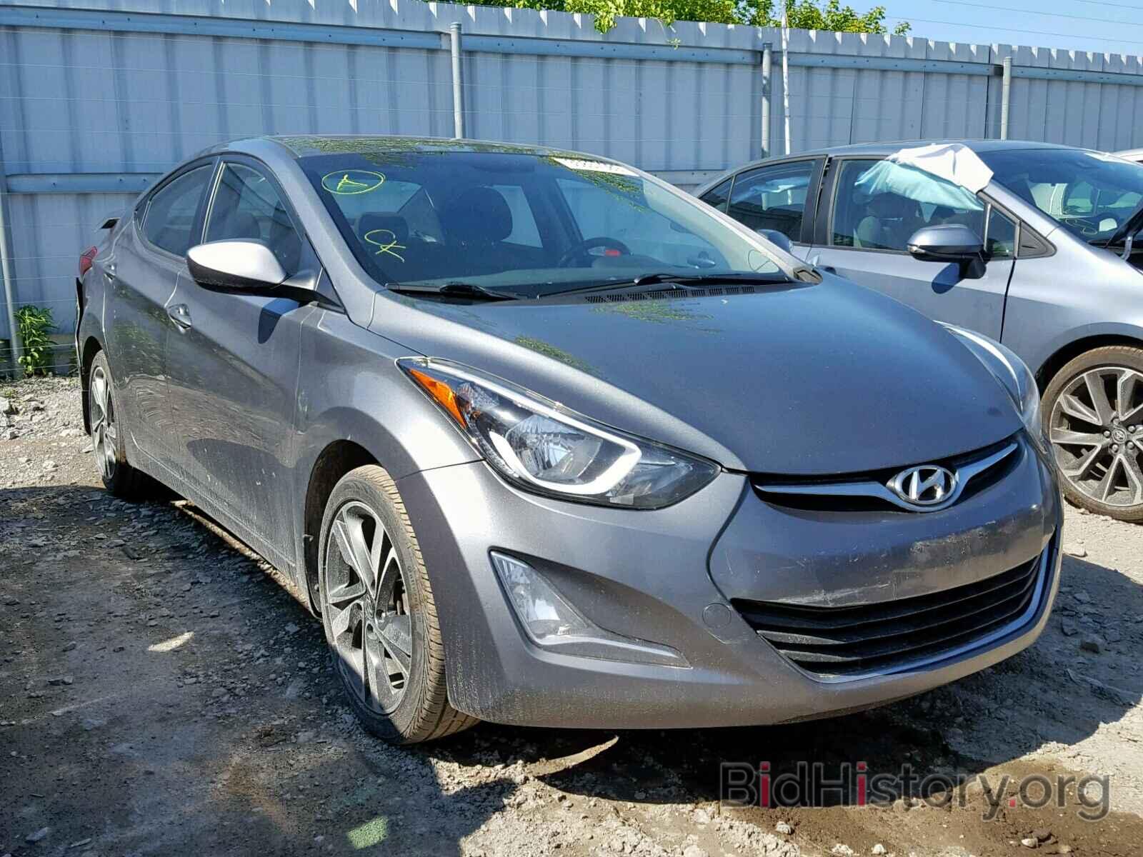 Фотография KMHDH4AH4GU623884 - HYUNDAI ELANTRA 2016