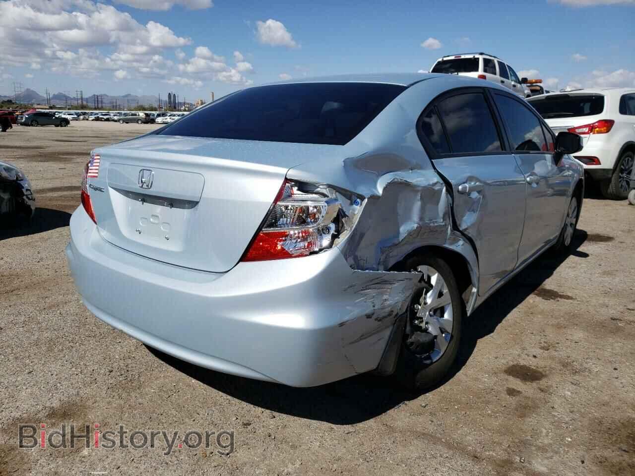 2012 HONDA CIVIC - VIN: 2HGFB2F59CH577615 - Фото 4