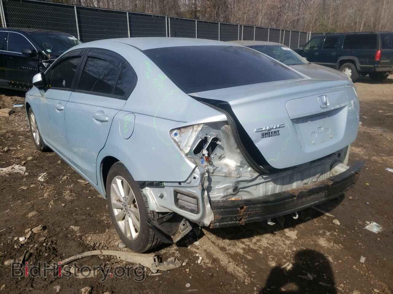2012 HONDA CIVIC - VIN: 19XFB2F87CE306167 - Фото 3