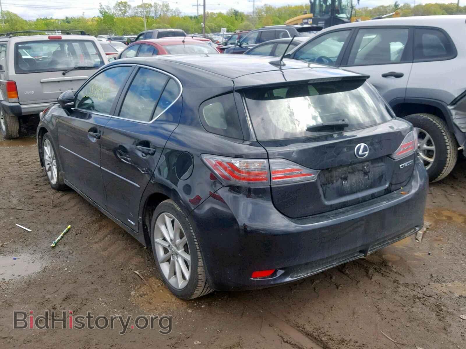 2013 LEXUS CT 200 - VIN: JTHKD5BH9D2124855 - Фото 3