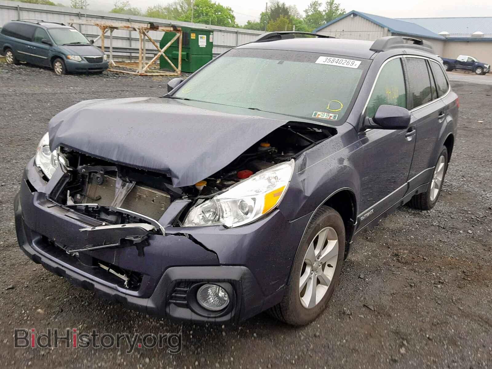 2014 SUBARU OUTBACK 2. - VIN: 4S4BRBCC7E3210824 - Фото 2