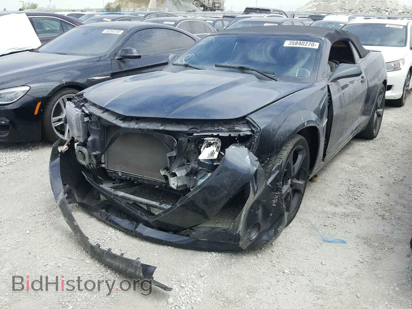 2014 CHEVROLET CAMARO - VIN: 2G1FB3D39E9166601 - Фото 2