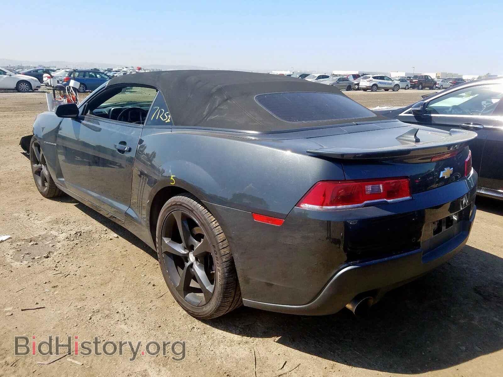2014 CHEVROLET CAMARO - VIN: 2G1FB3D39E9166601 - Фото 3