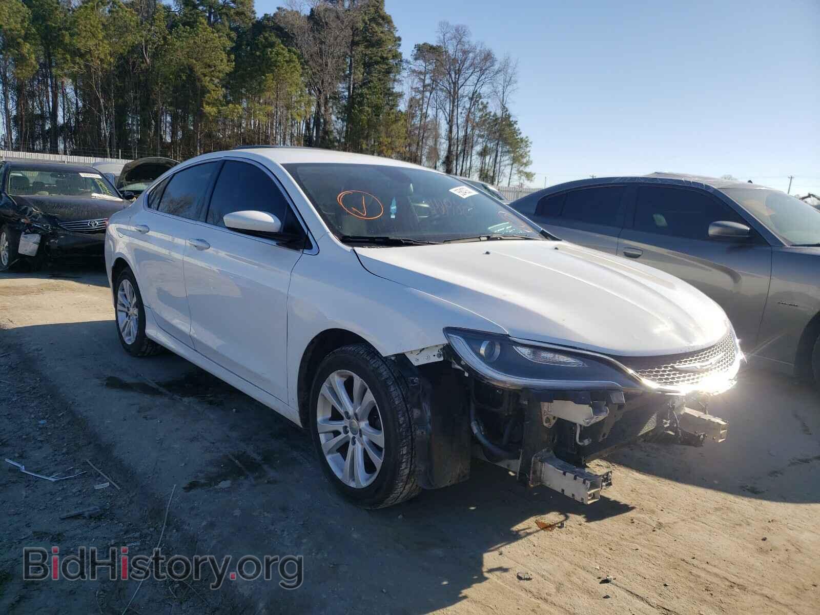 Фотография 1C3CCCAB6GN165347 - CHRYSLER 200 2016