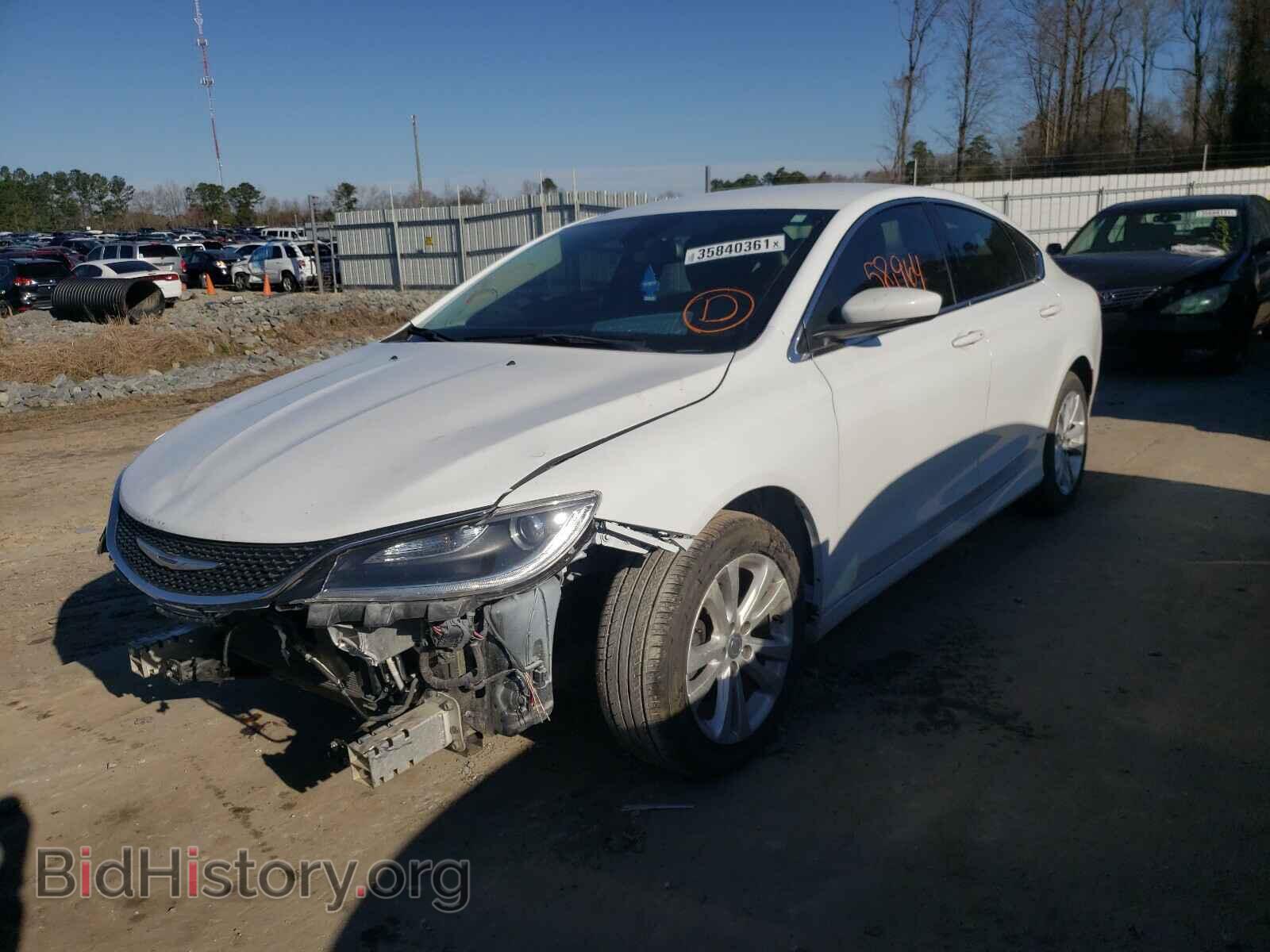 2016 CHRYSLER 200 - VIN: 1C3CCCAB6GN165347 - Фото 2