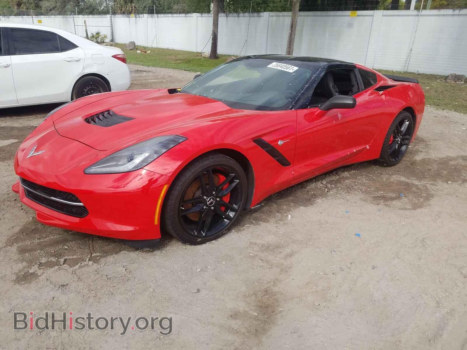 2014 CHEVROLET CORVETTE - VIN: 1G1YM2D77E5130080 - Фото 2
