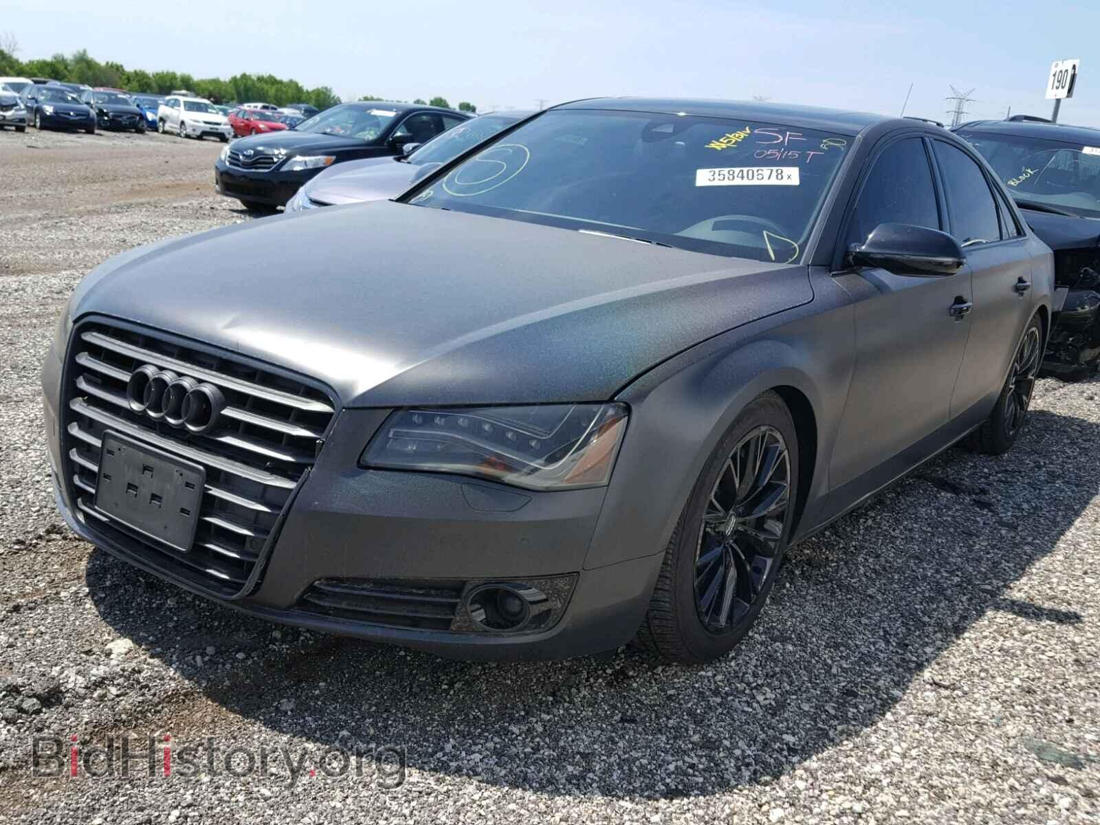 2011 AUDI A8 - VIN: WAUAVAFD8BN000952 - Фото 2