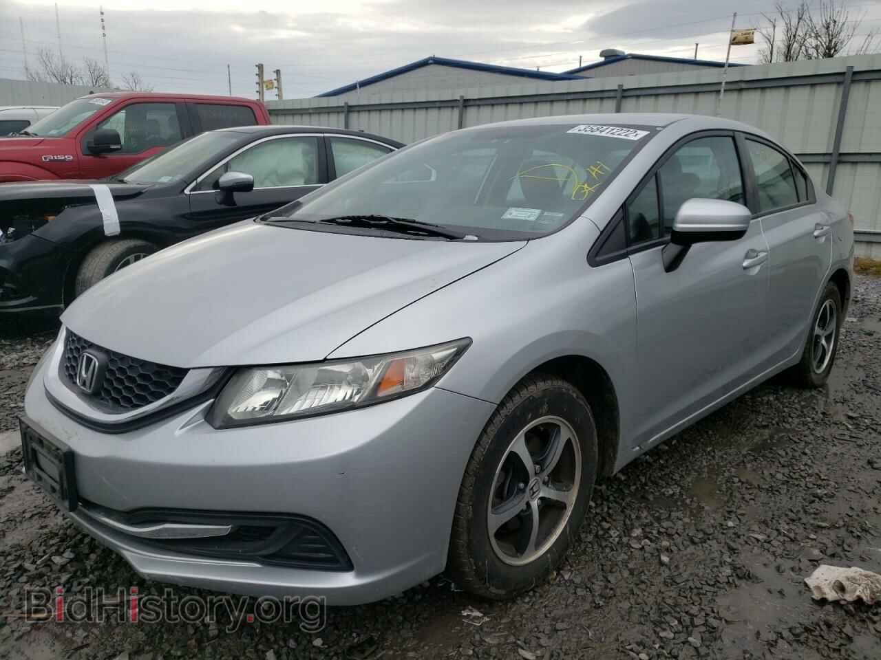 2015 HONDA CIVIC - VIN: 19XFB2F78FE254320 - Фото 2