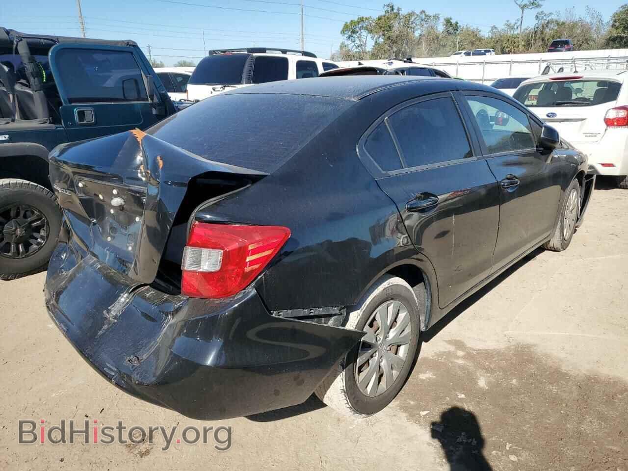2012 HONDA CIVIC - VIN: 19XFB2F53CE367277 - Фото 3