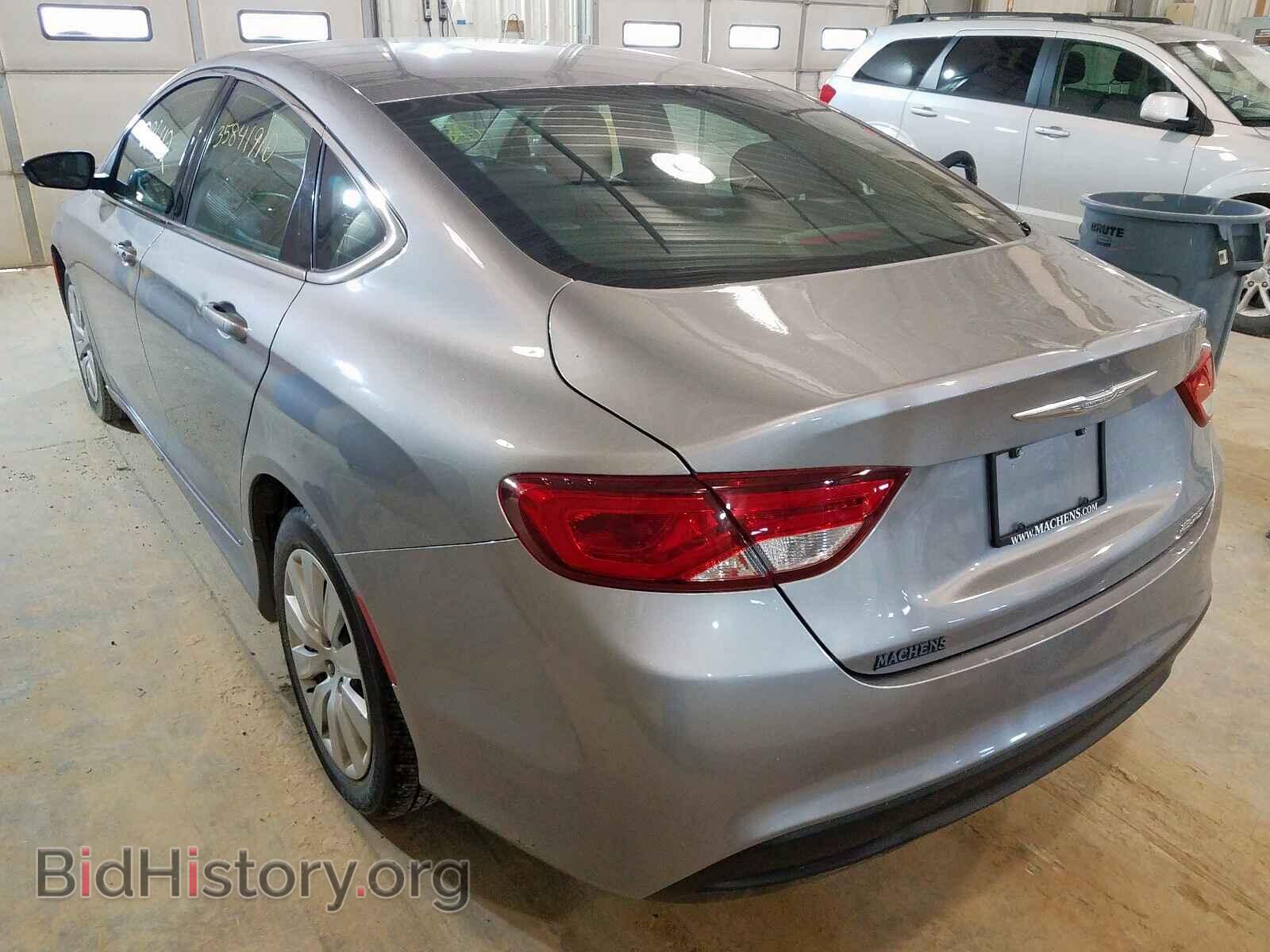 2016 CHRYSLER 200 - VIN: 1C3CCCFB3GN120990 - Фото 3