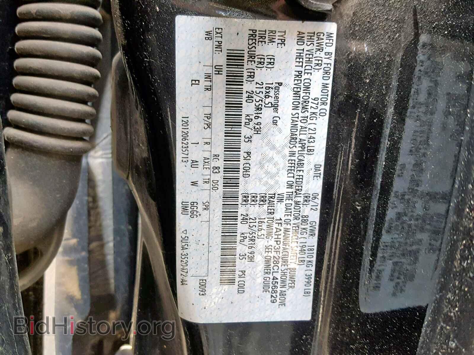2012 FORD FOCUS SE - VIN: 1FAHP3F28CL456829 - Фото 10