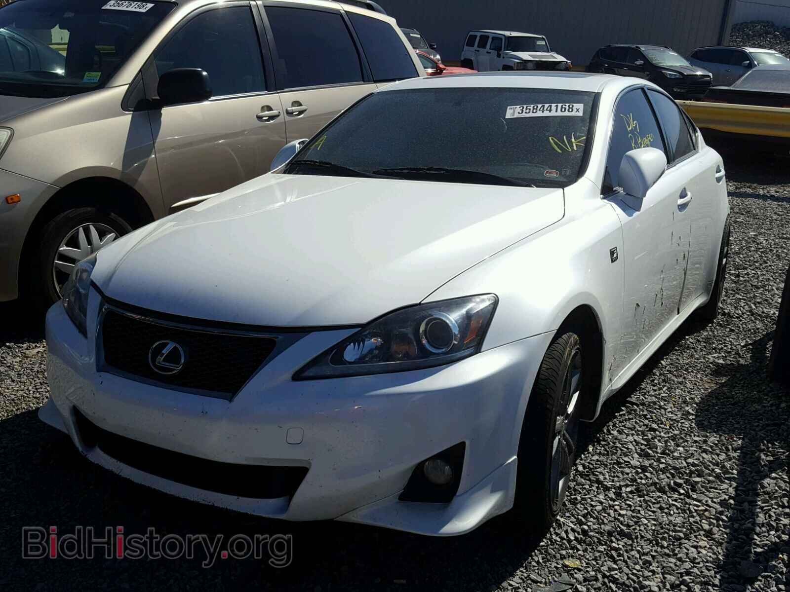 2012 LEXUS IS250 - VIN: JTHBF5C26C5183945 - Фото 2