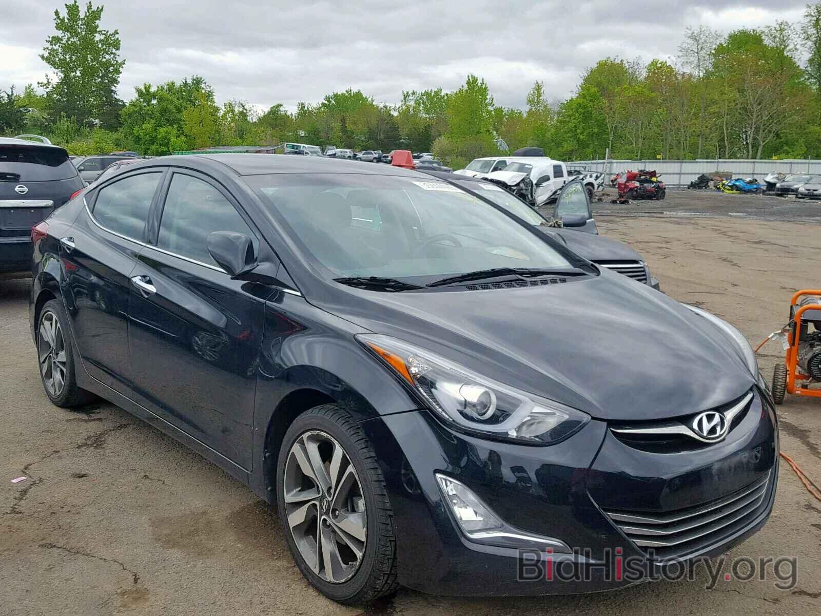 Photo 5NPDH4AE2GH676426 - HYUNDAI ELANTRA 2016