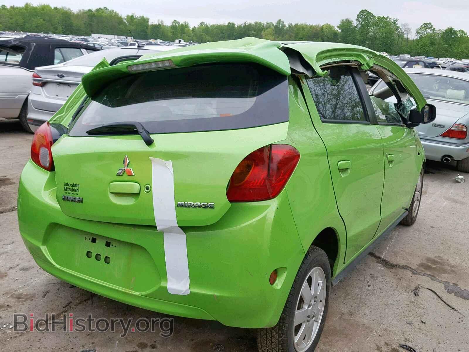 2015 MITSUBISHI MIRAGE - VIN: ML32A4HJ2FH011671 - Фото 4