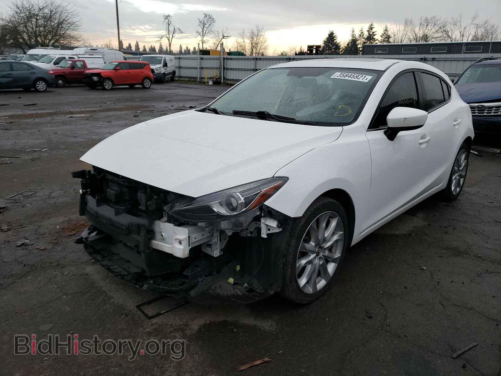 2014 MAZDA 3 - VIN: JM1BM1M37E1106955 - Фото 2