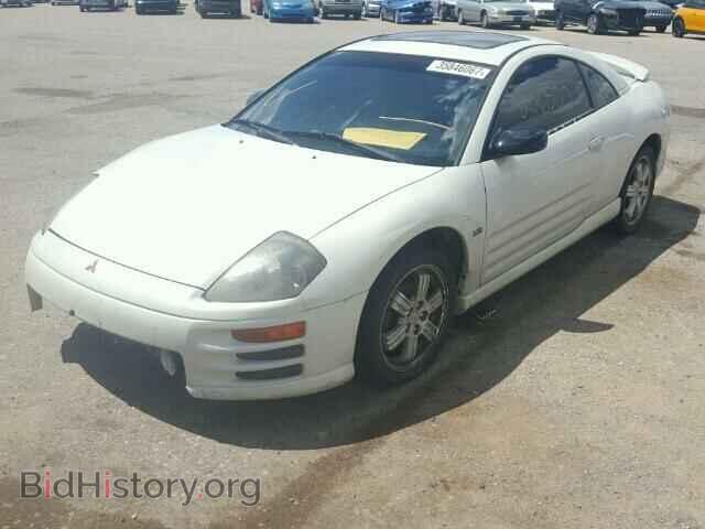 2001 MITSUBISHI ECLIPSE - VIN: 4A3AC84H51E140282 - Фото 2