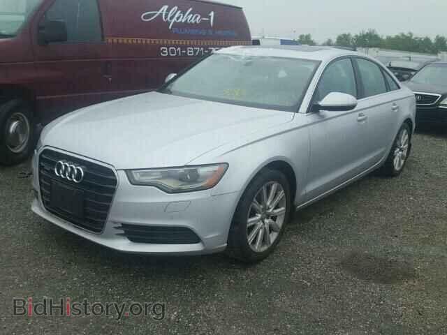 2013 AUDI A6 - VIN: WAUGFAFCXDN059387 - Фото 2