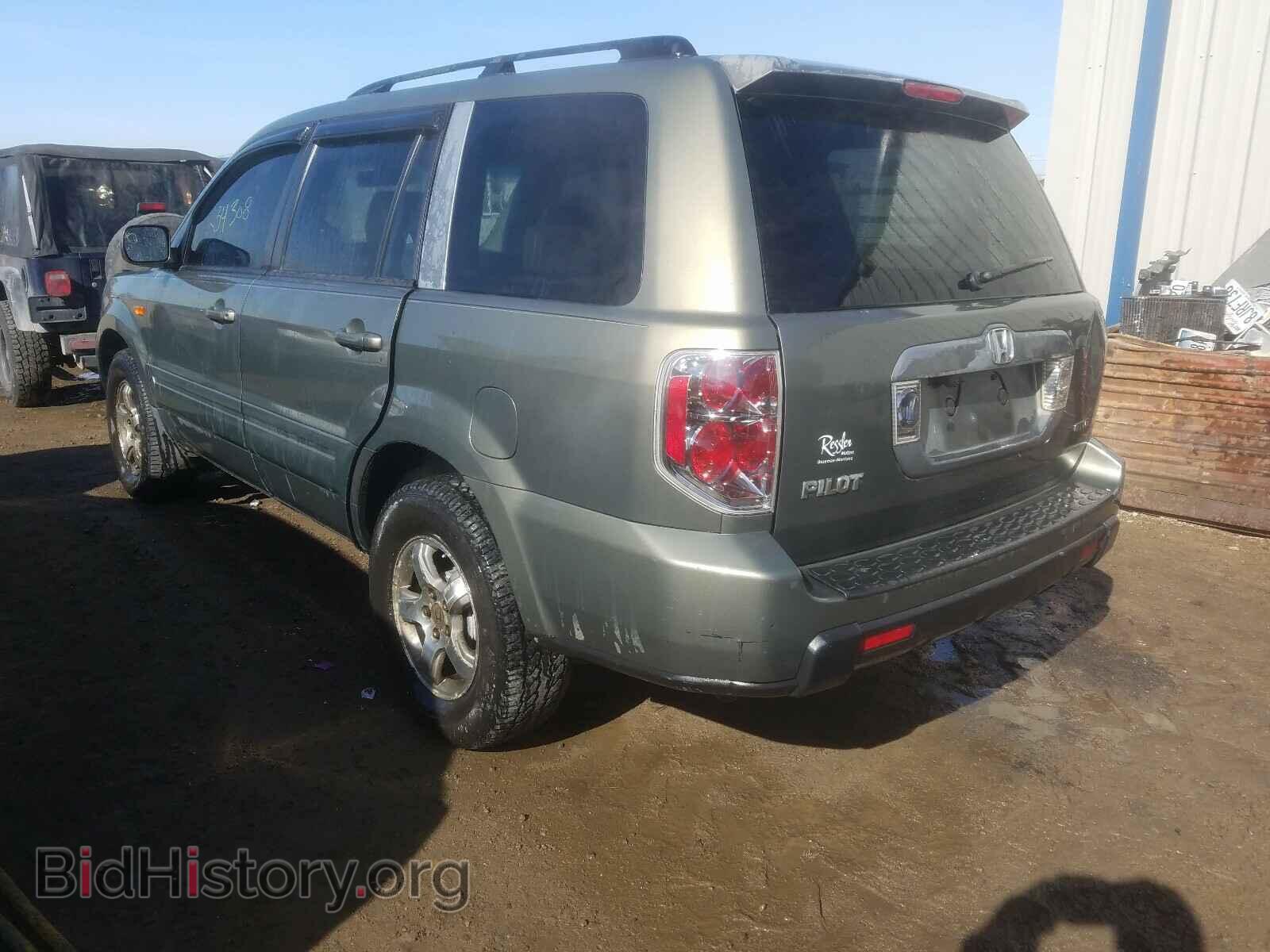 2007 HONDA PILOT - VIN: 2HKYF18537H514333 - Фото 3