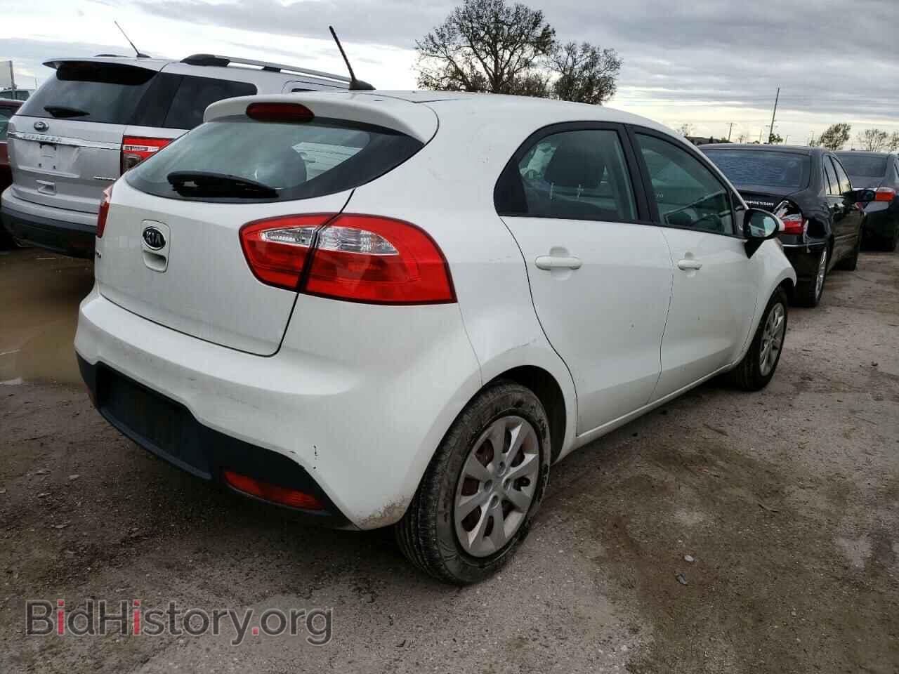 2012 KIA RIO - VIN: KNADM5A31C6018128 - Фото 3
