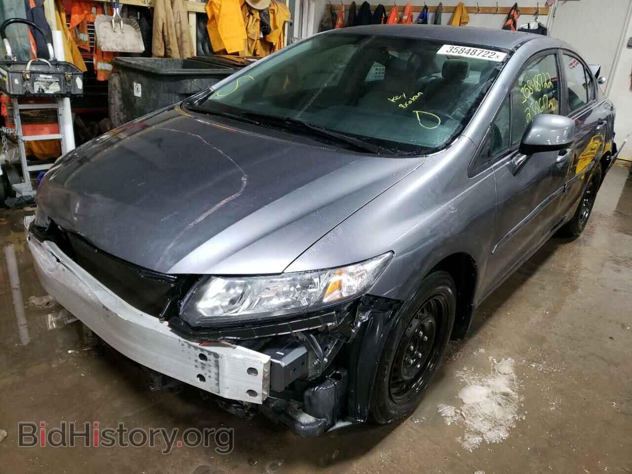 2013 HONDA CIVIC - VIN: 19XFB2F57DE070921 - Фото 2