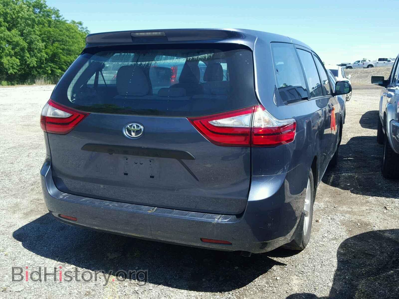2017 TOYOTA SIENNA BAS - VIN: 5TDZZ3DC3HS875116 - Фото 4