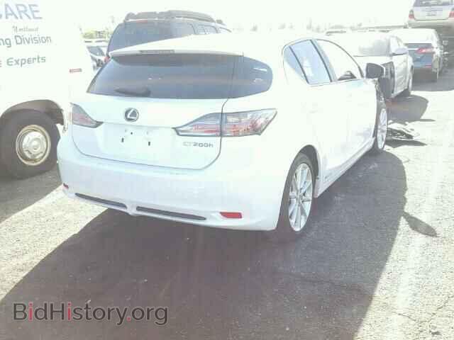 2013 LEXUS CT 200 - VIN: JTHKD5BH0D2162748 - Фото 4