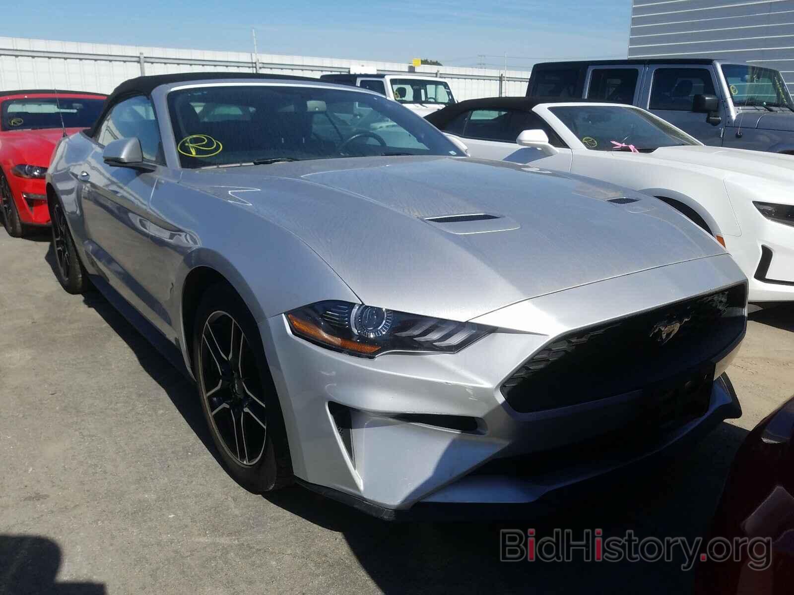 Photo 1FATP8UH3J5166398 - FORD MUSTANG 2018