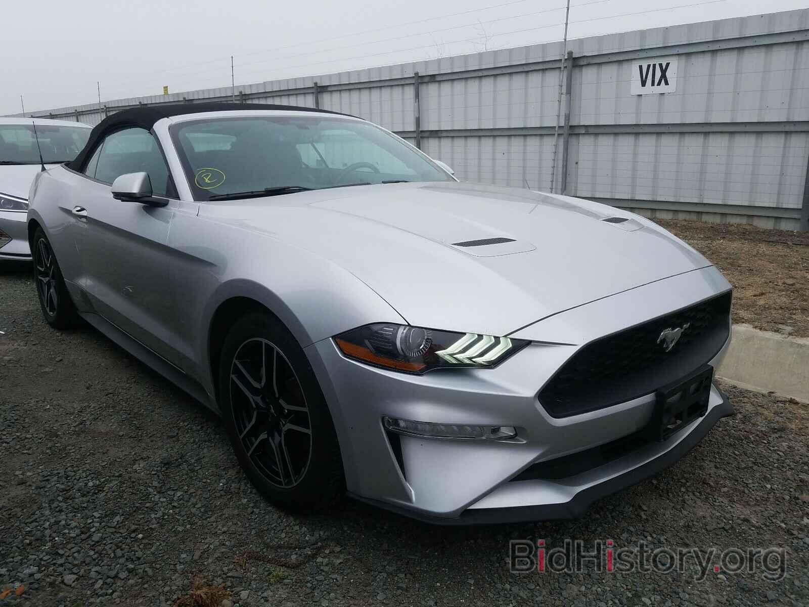 Photo 1FATP8UH4J5124077 - FORD MUSTANG 2018