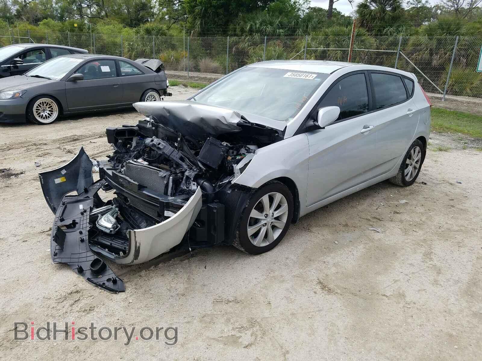 2014 HYUNDAI ACCENT - VIN: KMHCU5AE4EU183438 - Фото 2