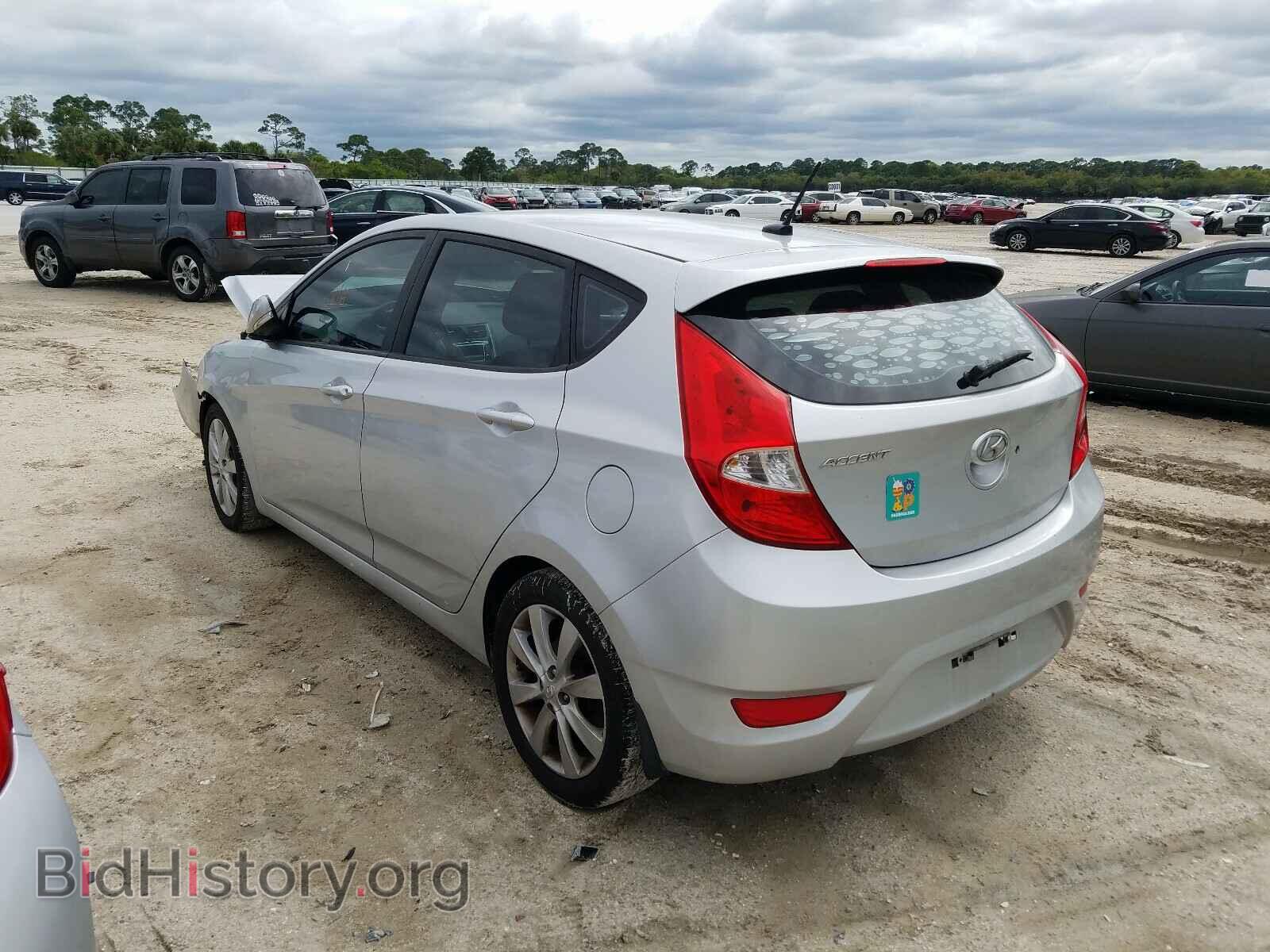 2014 HYUNDAI ACCENT - VIN: KMHCU5AE4EU183438 - Фото 3