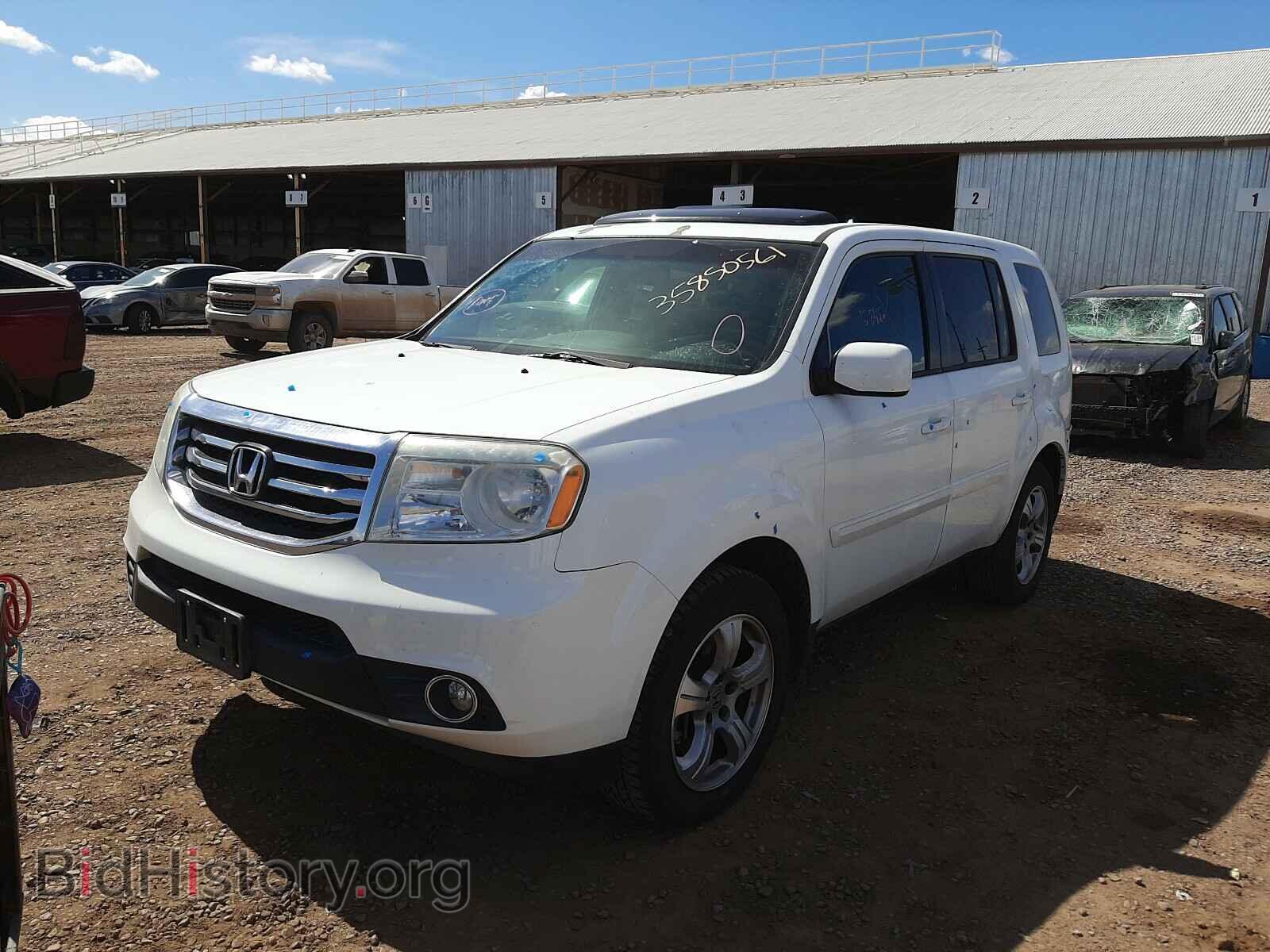 2013 HONDA PILOT - VIN: 5FNYF4H51DB006907 - Фото 2