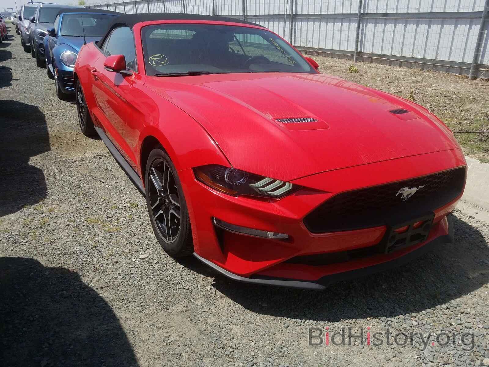 Photo 1FATP8UH0K5104328 - FORD MUSTANG 2019
