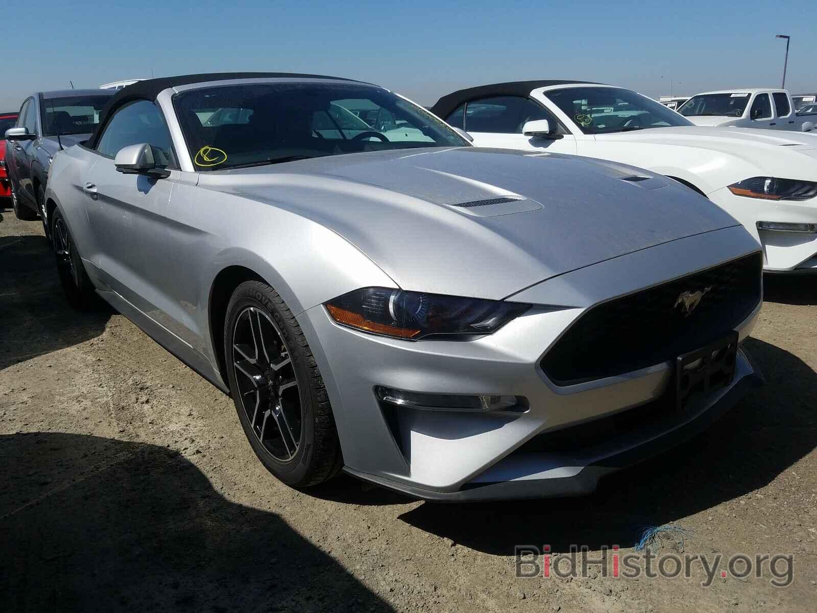 Photo 1FATP8UH1K5109814 - FORD MUSTANG 2019
