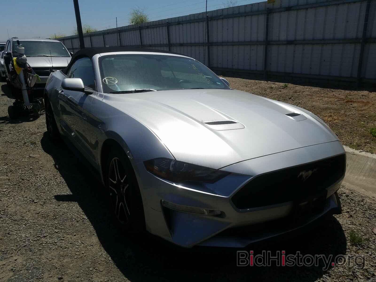 Photo 1FATP8UH9K5109799 - FORD MUSTANG 2019