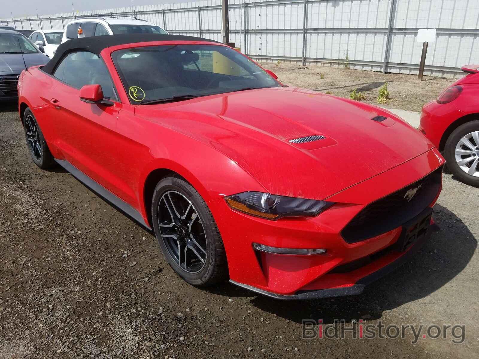Photo 1FATP8UH5K5109847 - FORD MUSTANG 2019