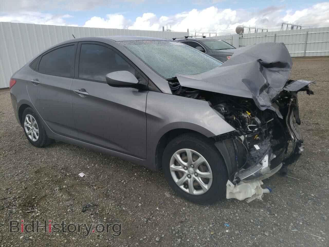 2014 HYUNDAI ACCENT - VIN: KMHCT4AE1EU707738 - Фото 4