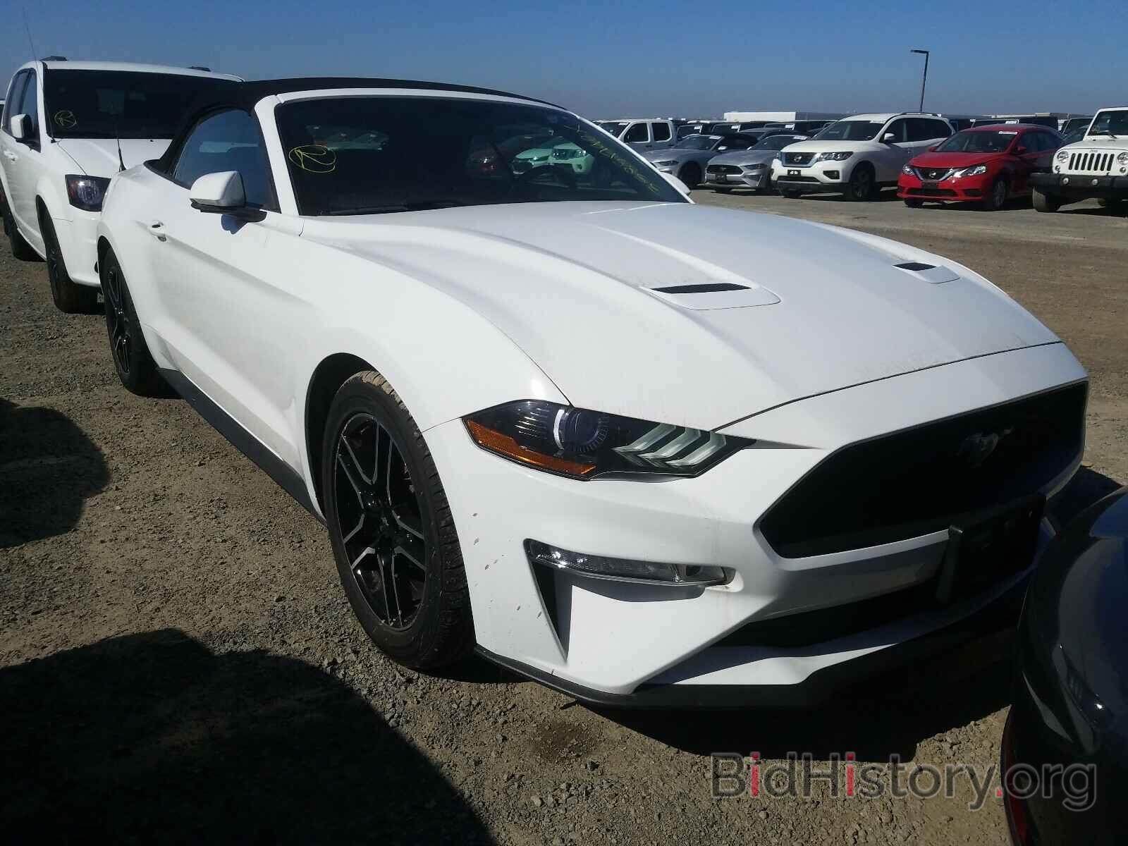 Photo 1FATP8UH8J5155560 - FORD MUSTANG 2018