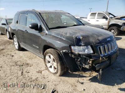 2012 Jeep COMPASS Compass SP, черный — VIN 1C4NJCBB6CD622585, Copart