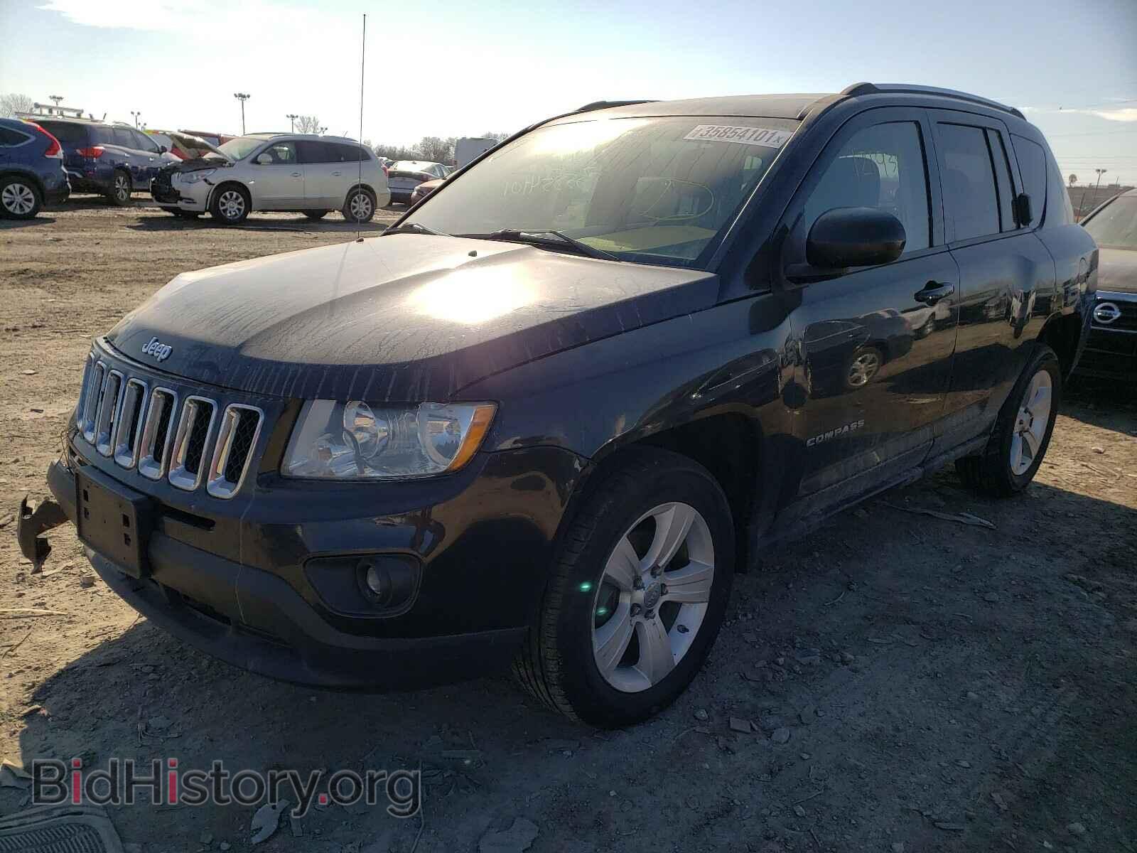 2012 JEEP COMPASS - VIN: 1C4NJCBB6CD622585 - Фото 2