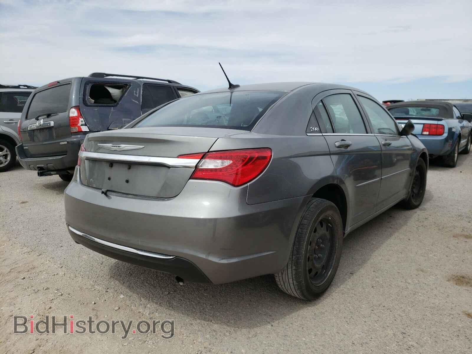 2012 CHRYSLER 200 - VIN: 1C3CCBAB2CN202205 - Фото 4